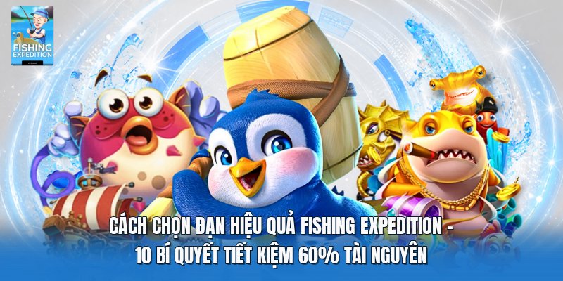 Bí kíp cách chọn đạn hiệu quả fishing expedition.
